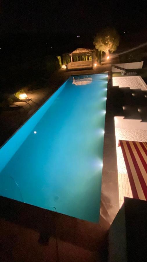 White House En Enguera - Fantastica Casa Con Jacuzzi Piscina Y Barbacoa 아파트 외부 사진