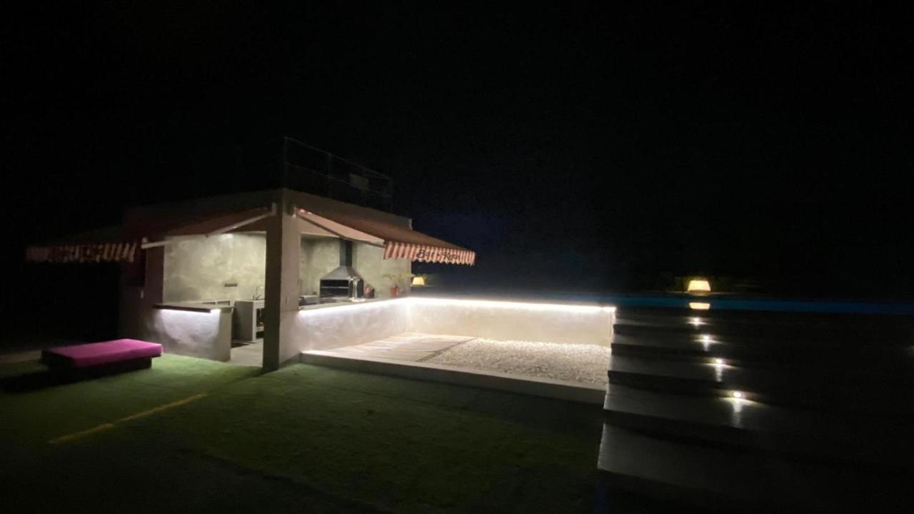 White House En Enguera - Fantastica Casa Con Jacuzzi Piscina Y Barbacoa 아파트 외부 사진