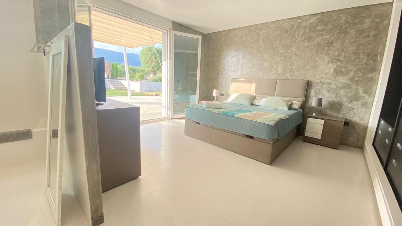 White House En Enguera - Fantastica Casa Con Jacuzzi Piscina Y Barbacoa 아파트 외부 사진