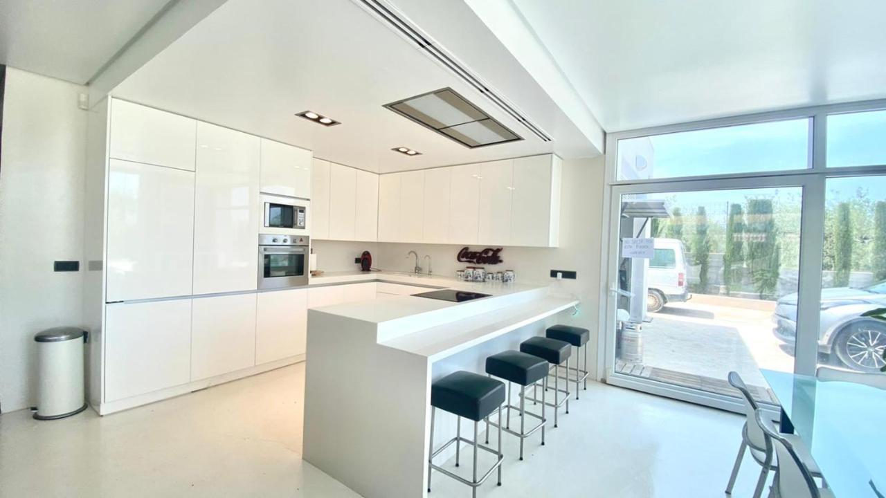 White House En Enguera - Fantastica Casa Con Jacuzzi Piscina Y Barbacoa 아파트 외부 사진